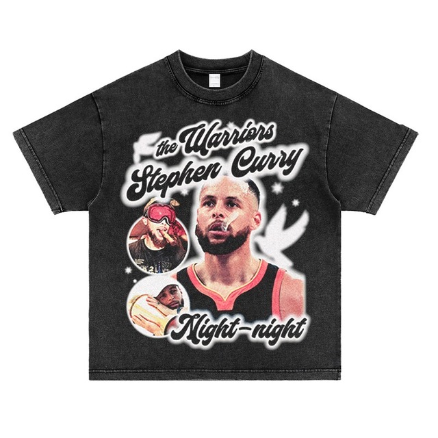 【トップス】 STEPHEN CURRY 上質なコットン半袖Tシャツ2304111054Y