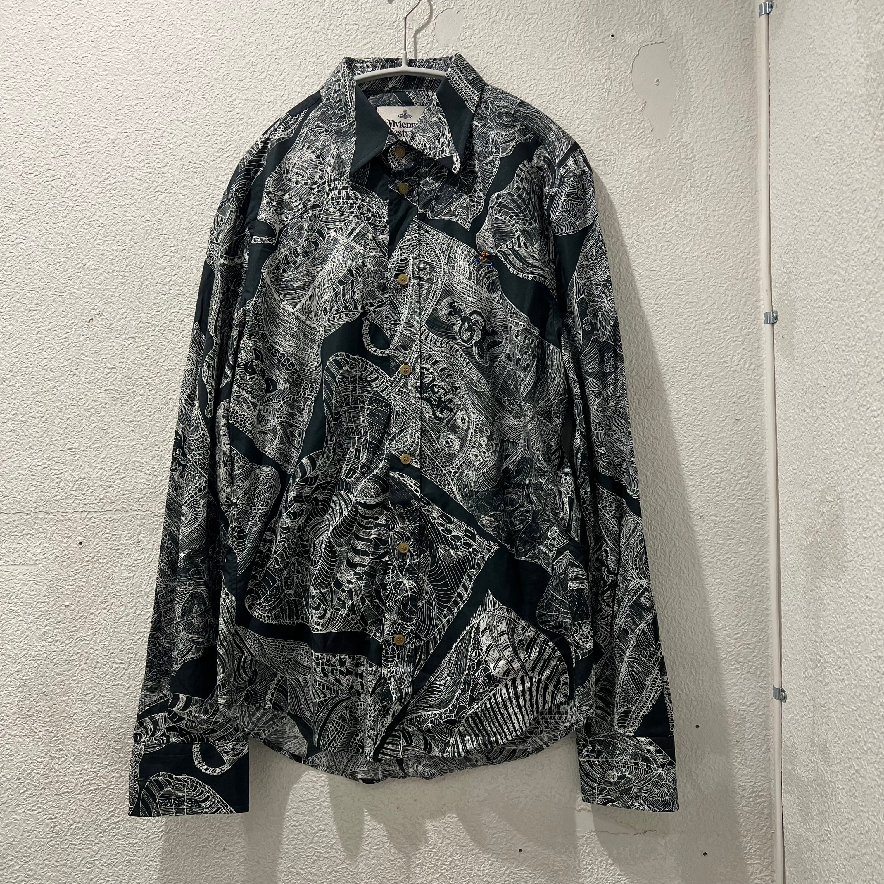 19aw vivienne westwood レーヨンシャツ