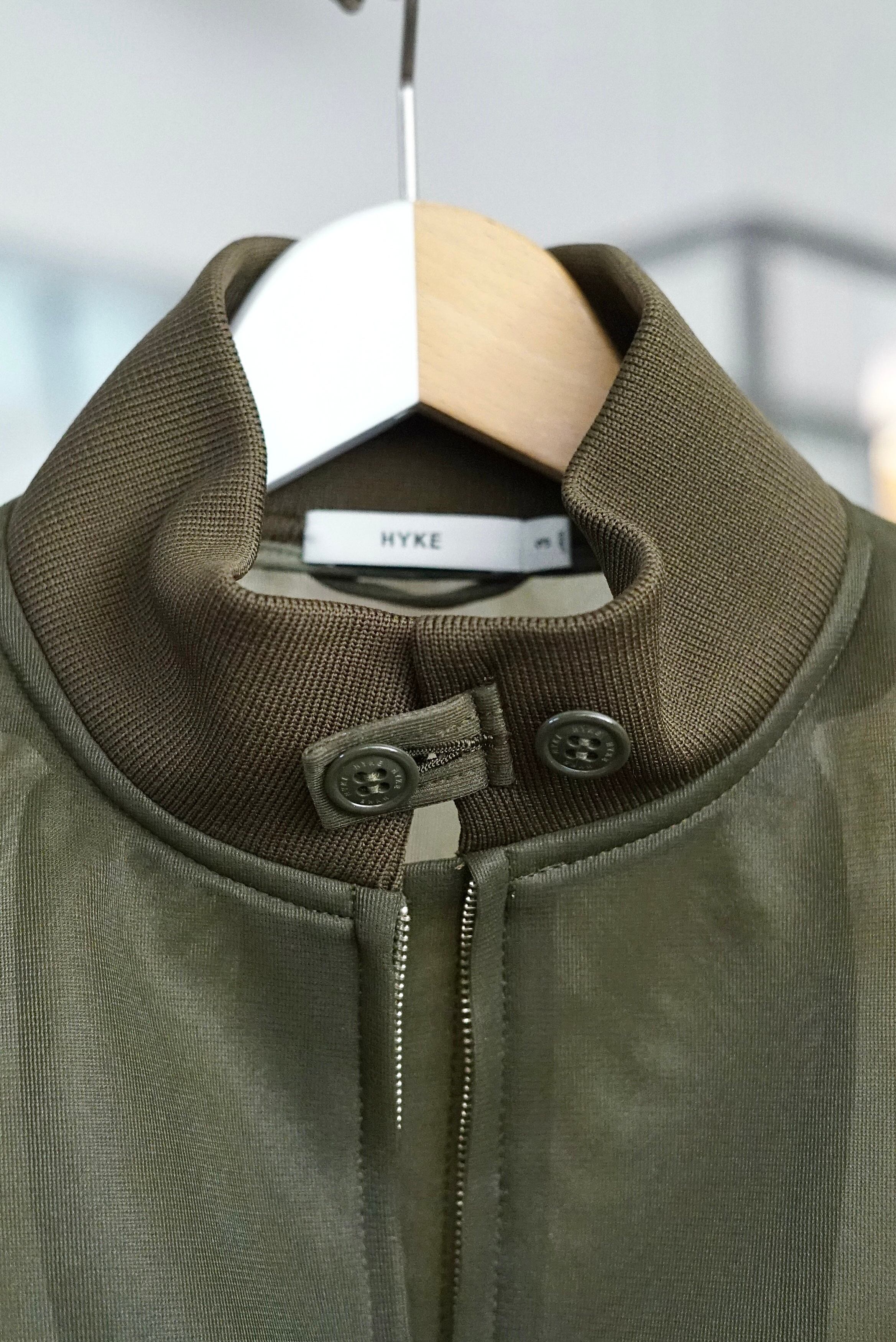 HYKE / SHEER WEP JACKET (BLACK / BEIGE / OLIVE DRAB) | JUQUI Online