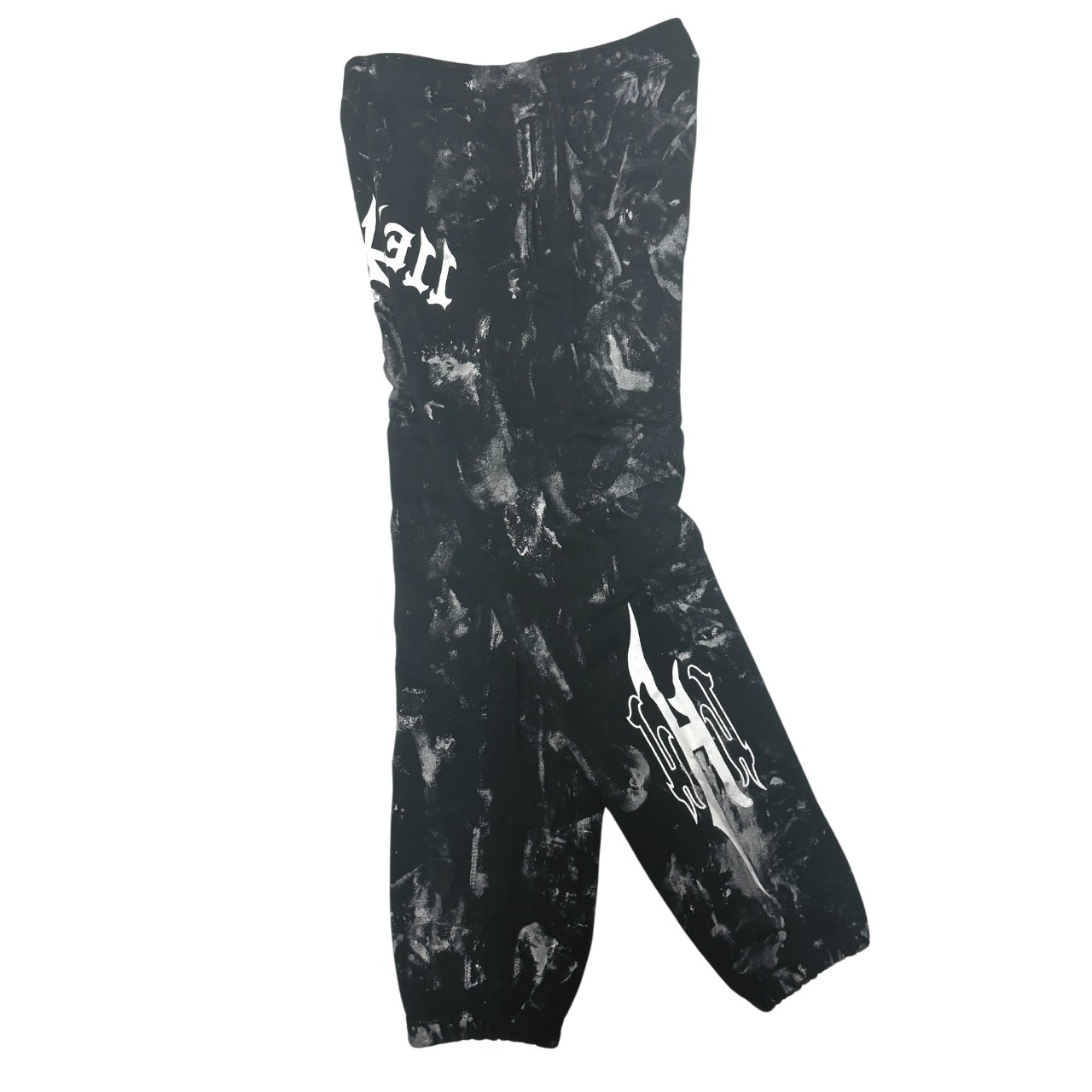 ELDOLADO silver paint hell pattern pants setup対象 - 2
