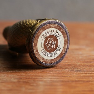 ゴールドに輝く、凛々しいペンギン（子）