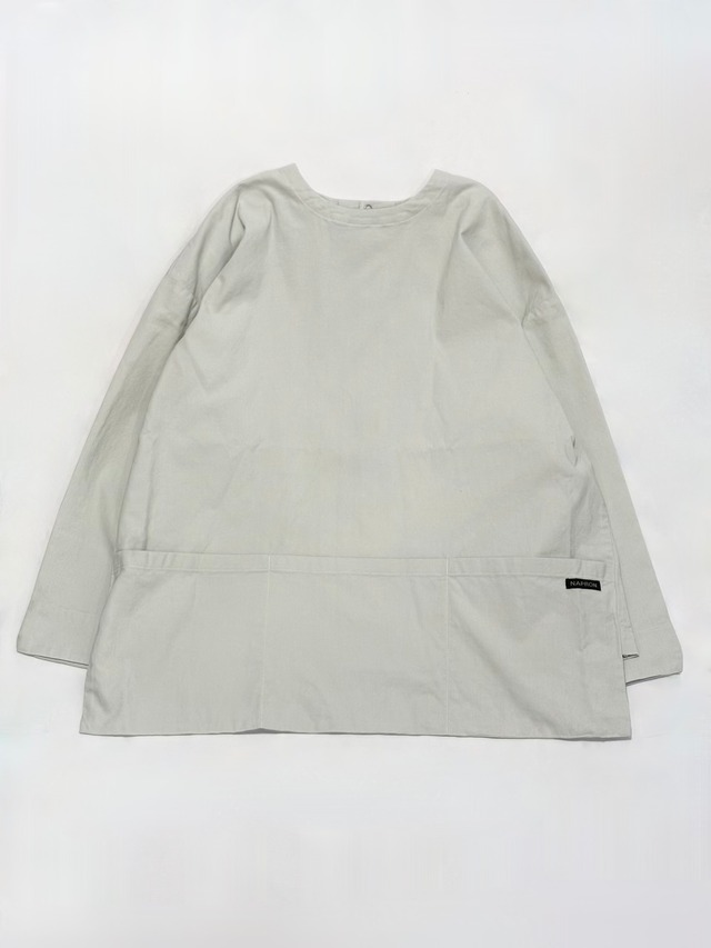 NAPRON・APRON SHIRT・LIGHT GRAY　TP47
