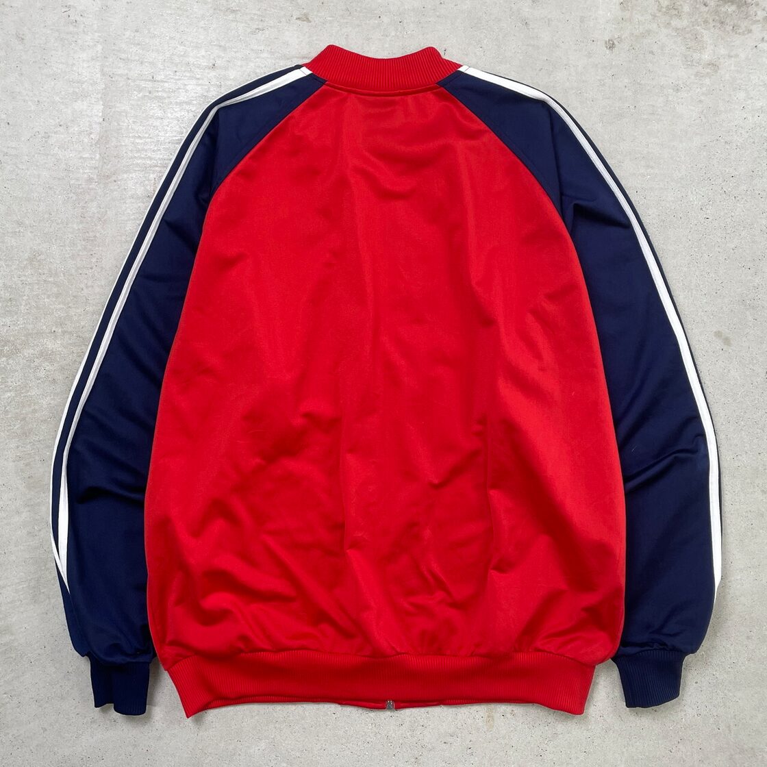80年代 adidas アディダス トラックジャケット ジャージ ブルゾン 