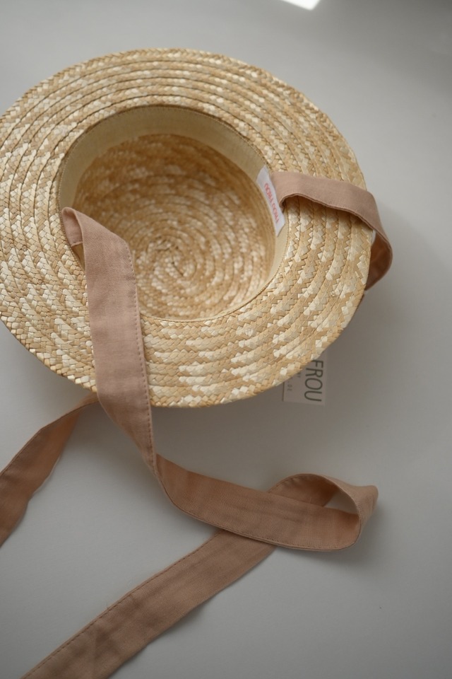 FROU FROU-THE CHARLOTTE HAT/NUDE