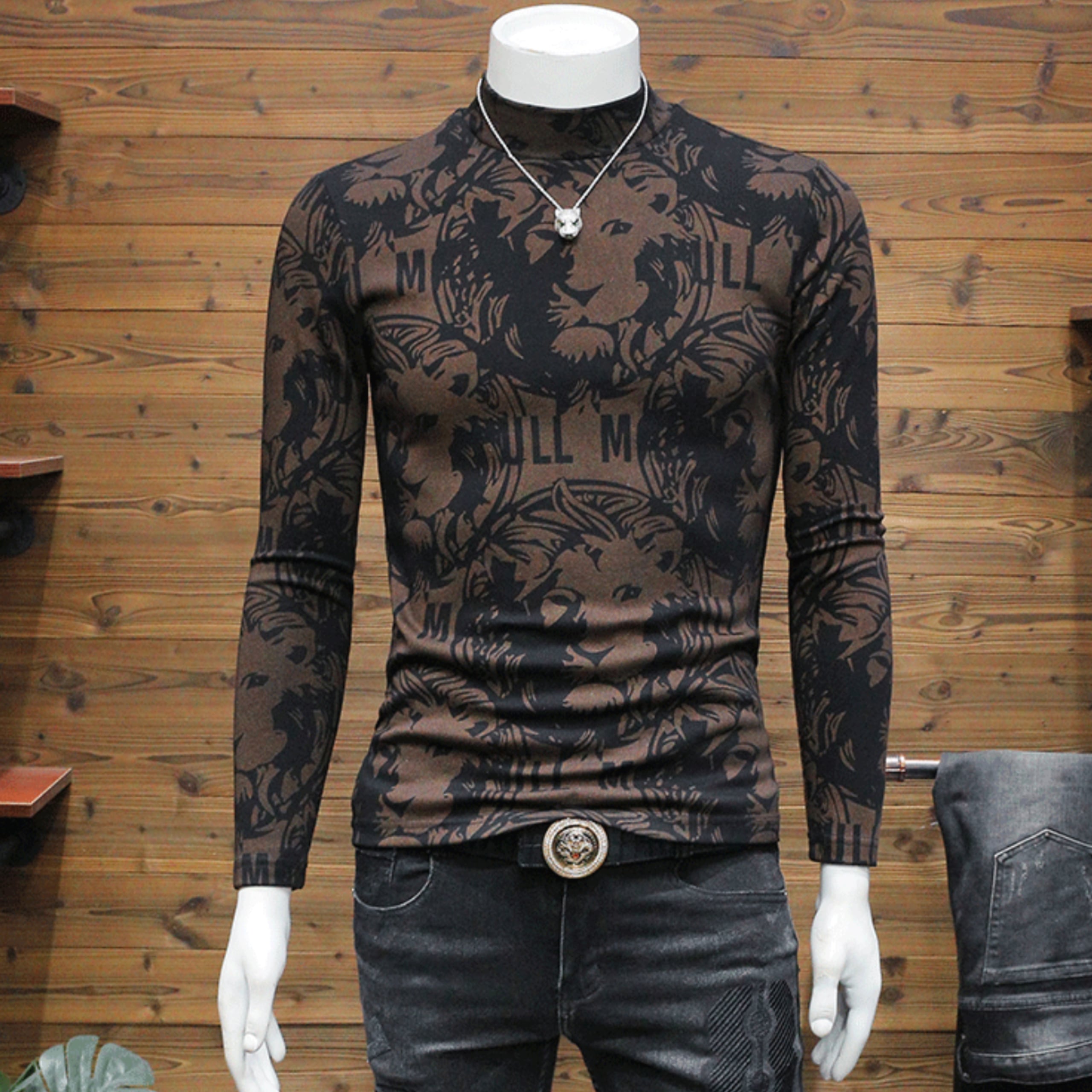 ライオンボトリングシャツ(2color) M0761