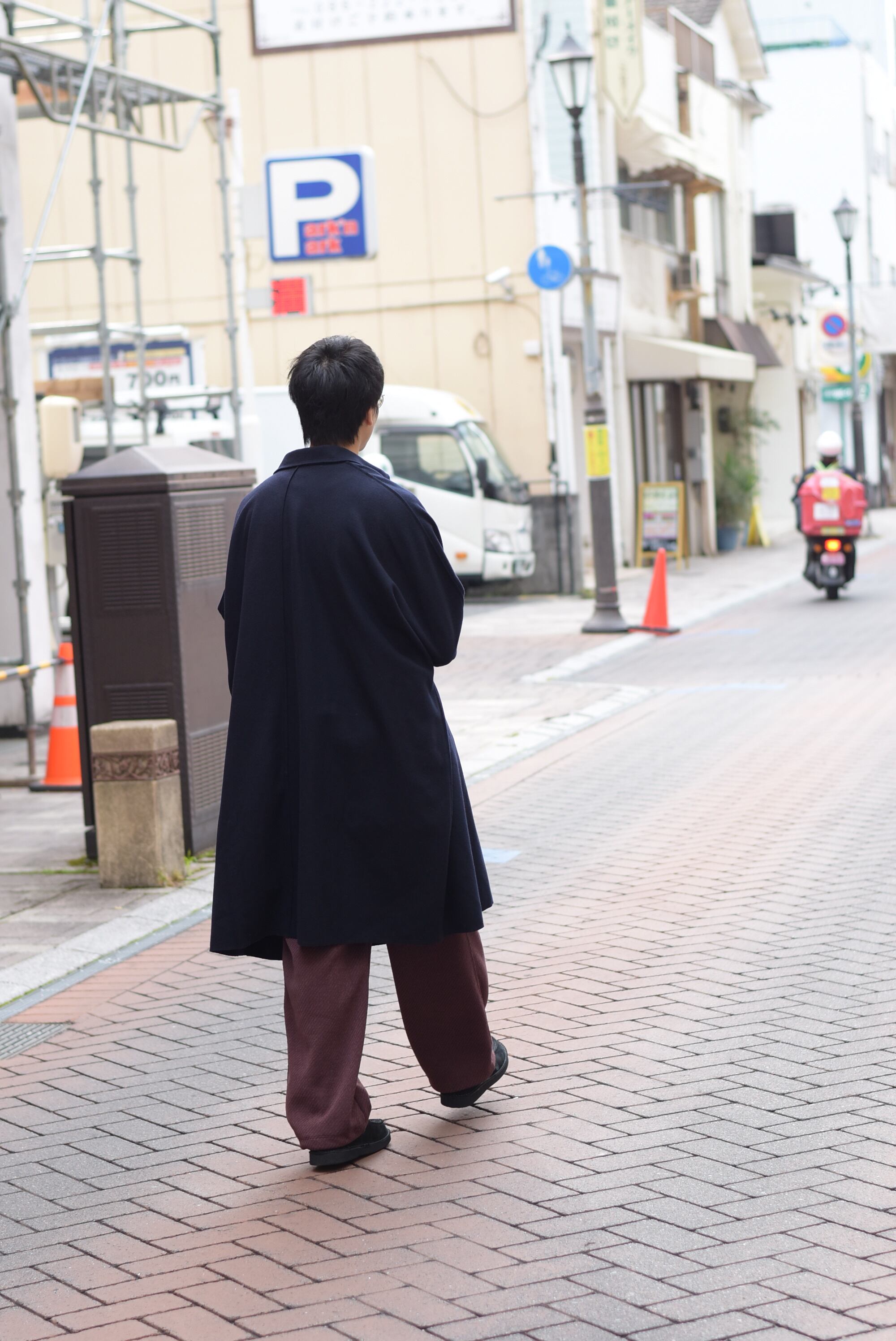 maillot】mature melton lots coat | theater(シアター)