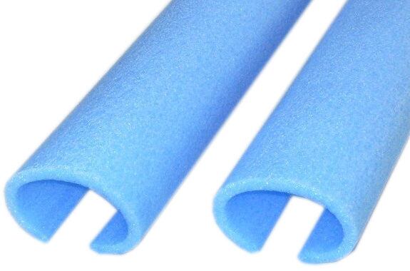 ショックレスカバーSK-120 スカイブルー 長さ１７００mm 有効巾７５〜１２０ｍｍ ４０本セット ndk