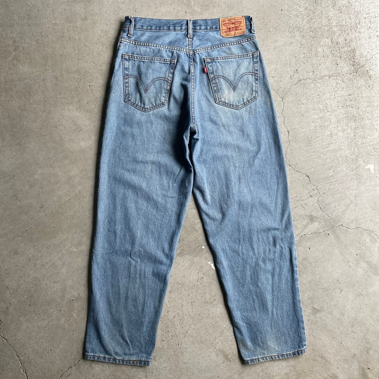 00年代 Levi's リーバイス 560 ワイド バギー COMFORT FIT テーパード