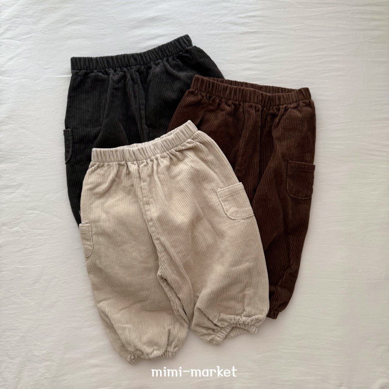 【即納】ポケットコーデュロイパンツ / mimimarket