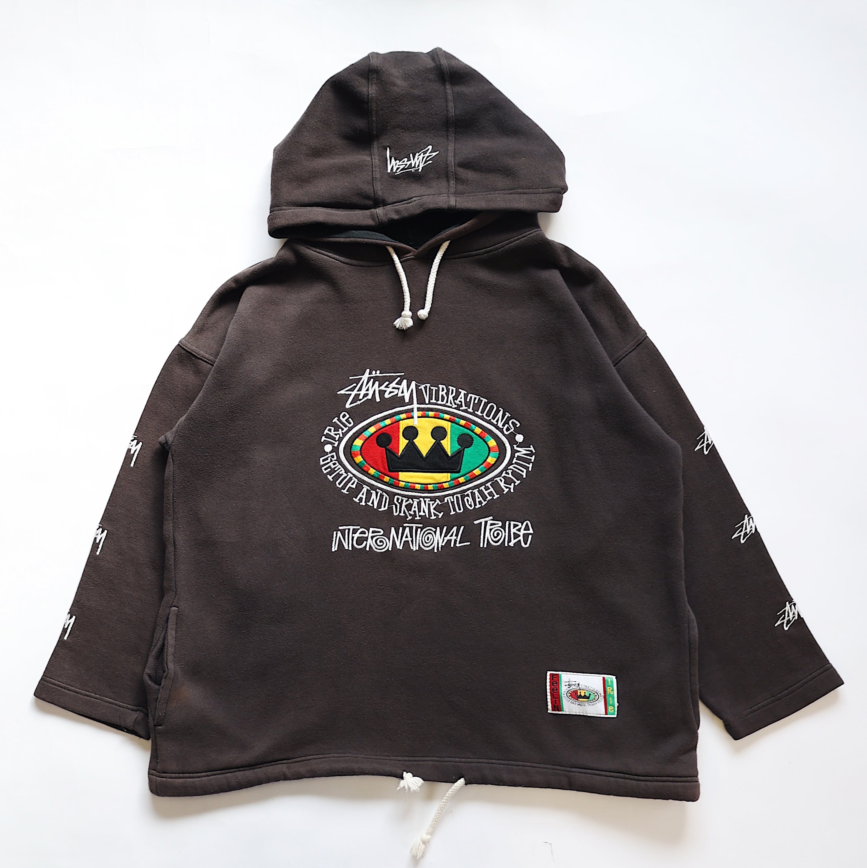 STUSSY FEELIN IRIE RASTA HOODIE