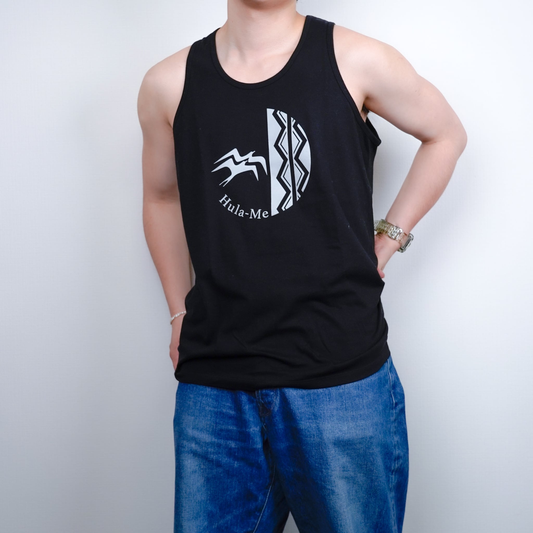 Hula-Me オリジナルタンクトップ（Black） | Hula-Me