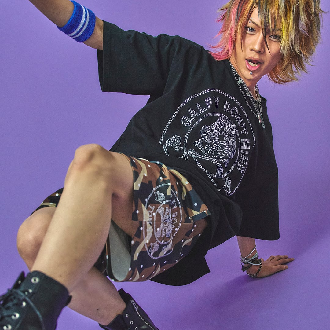 【GALFY】どんまい反社短ぇショーツ 152089 ガルフィー トップス パーカー ストリート ブランド ユニセックス