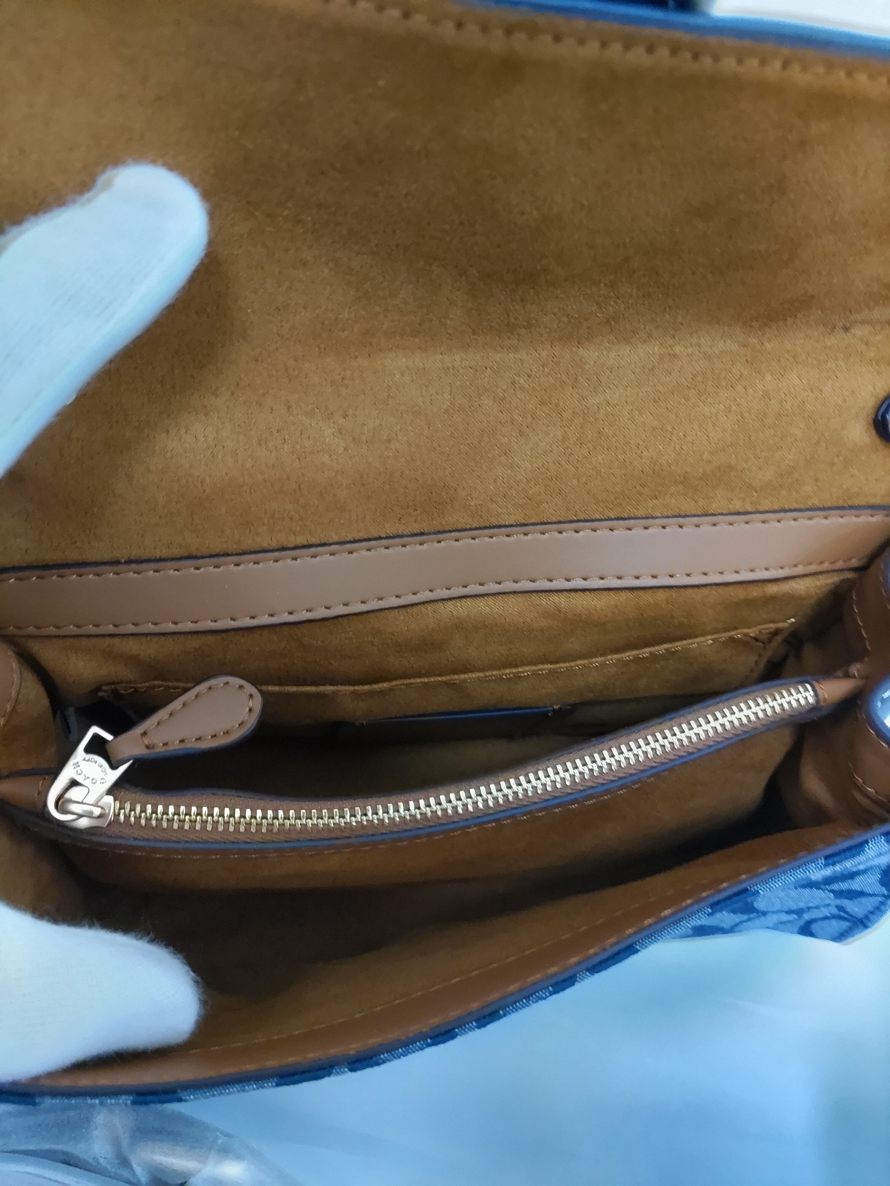 COACH コーチ 2WAY ショルダーバッグ ハンドバッグ デニム | ebisuya.