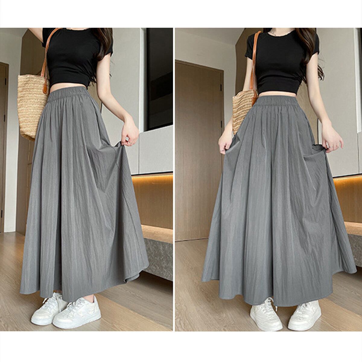 ワイドパンツ レディース 接触冷感 ガウチョ 韓国 おしゃれ 大人 かわいい きれいめ カジュアル ゆったり リラックス 涼しい 薄手 春夏秋 ハイウエスト フレアパンツ 大人可愛い 大人女子