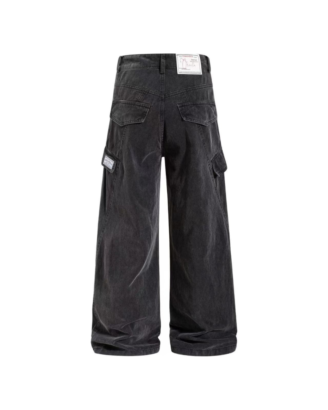 【限定入荷】ジップヘムワイドカーゴデニム(OR-H6673)