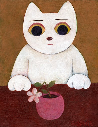 l長谷川潔の500部限定作品 「狐と葡萄」真作保証 Yahoo!オークション -「