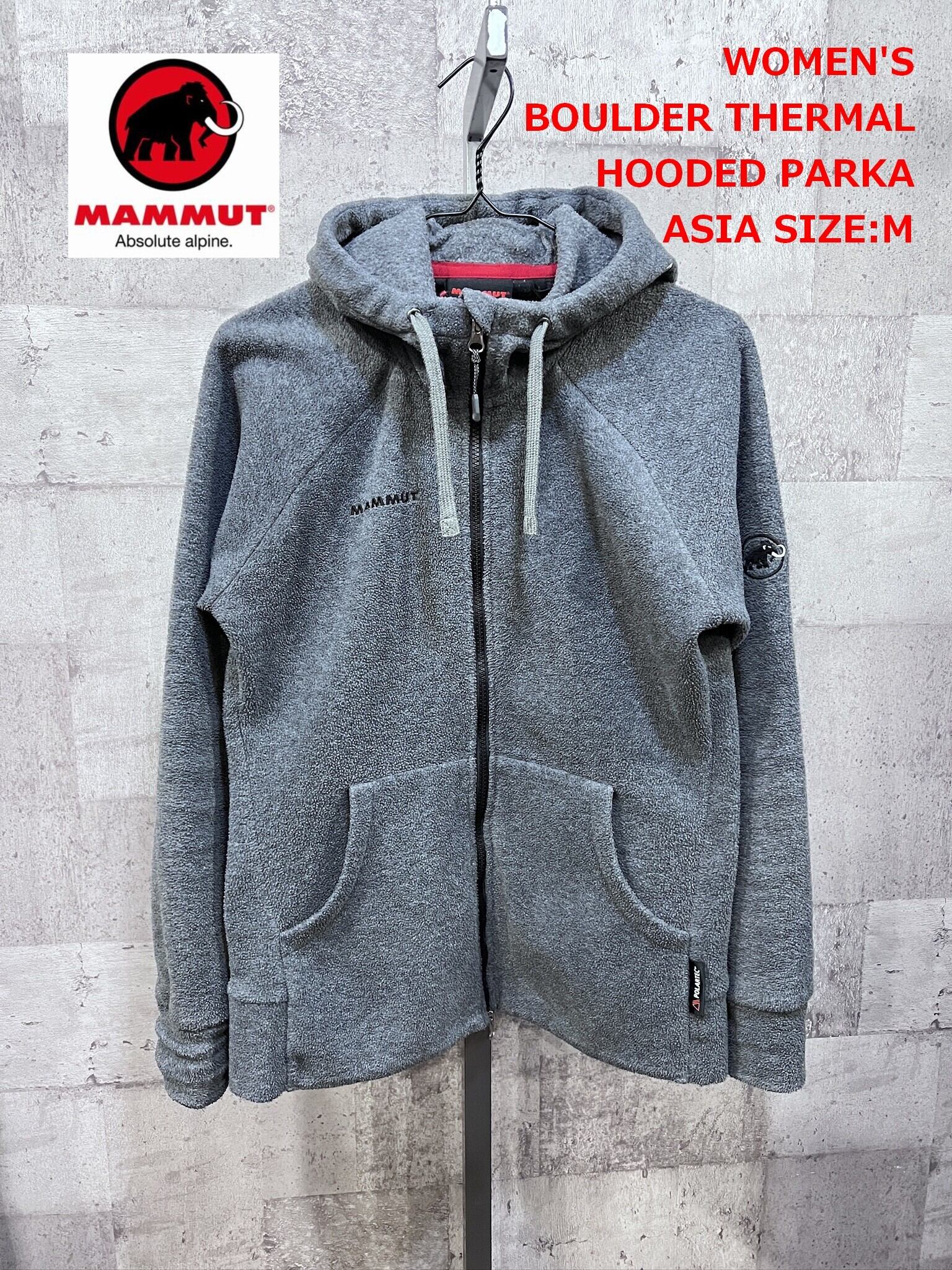 美品 マムート CHAMUERA ML JACKET ニットフリースジャケット ASIA/S