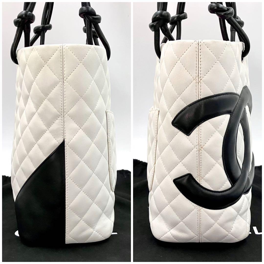 鑑定済み✨シャネル 2067 カンボンライン トート ハンドバッグ 備品  