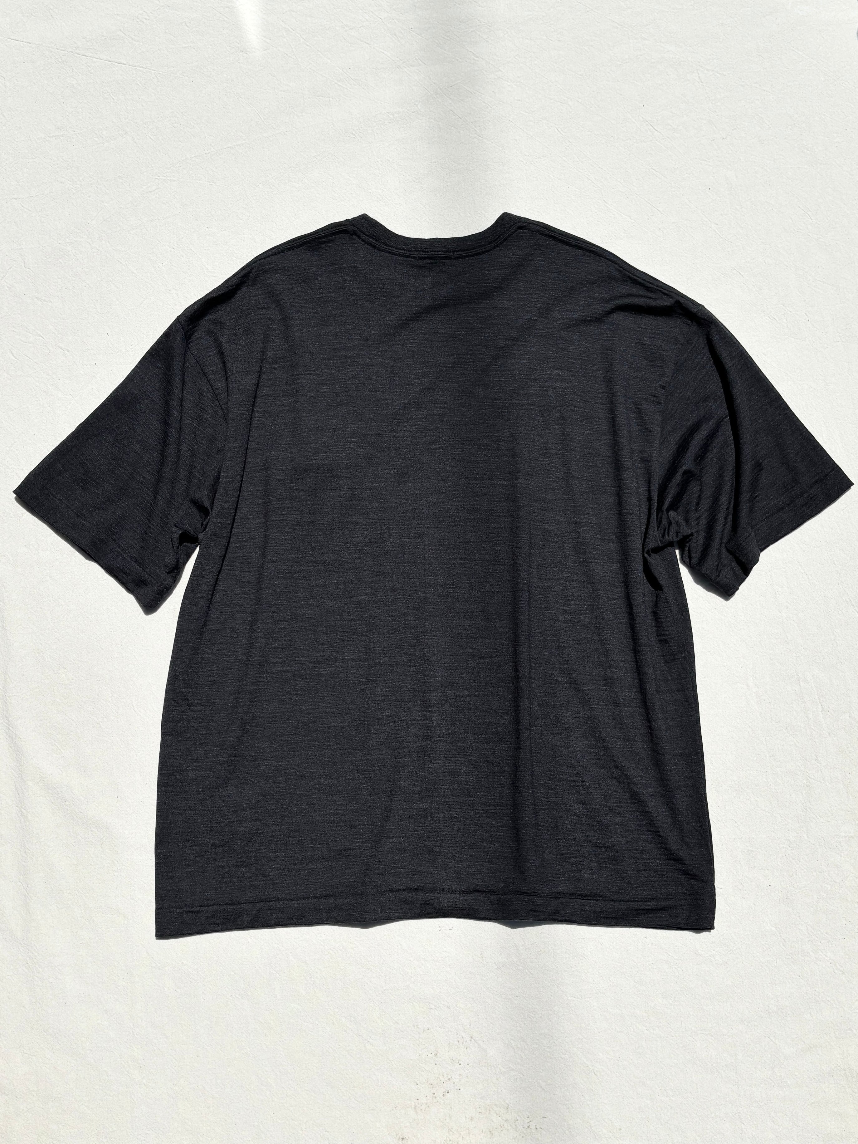 awasa / super 100's ウール Tシャツ (DARK GRAY) | THE MODERN AGE