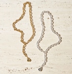 【23AW】Soierie ソワリー / Poire necklace