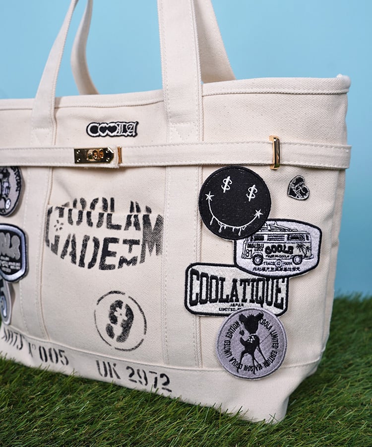 直営限定ITEM】マルチワッペンターンロックトートバッグ CQ-48515H