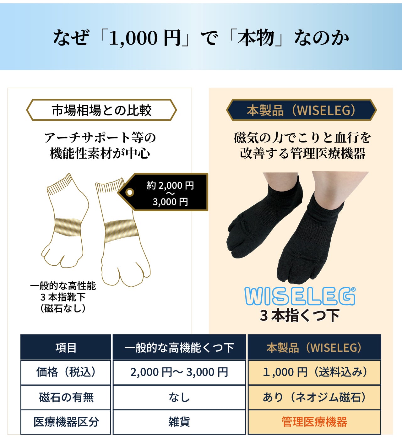 送料込み【管理医療機器】マグネットフットケアーWISELEG(ワイズレック