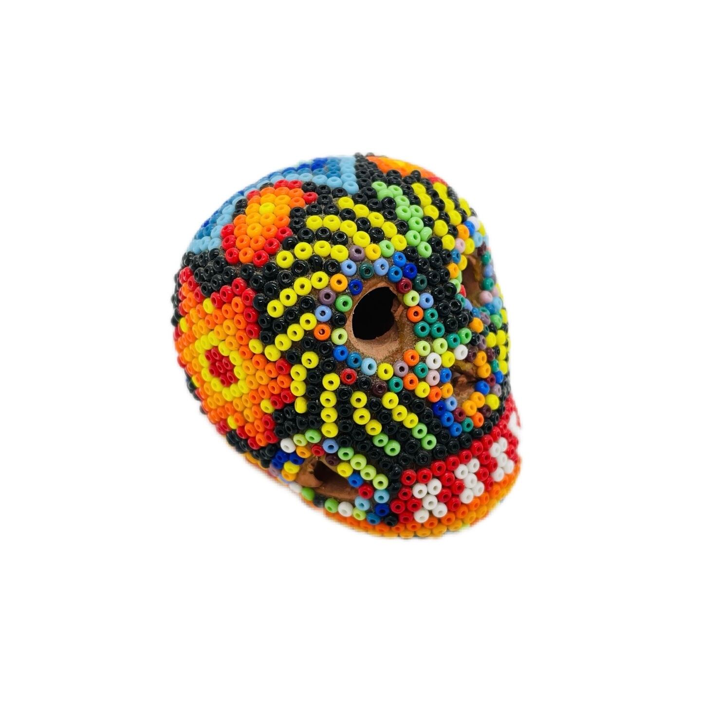 ウィチョル族ビーズアートオブジェ カラベラ Huichol Bead Art Object