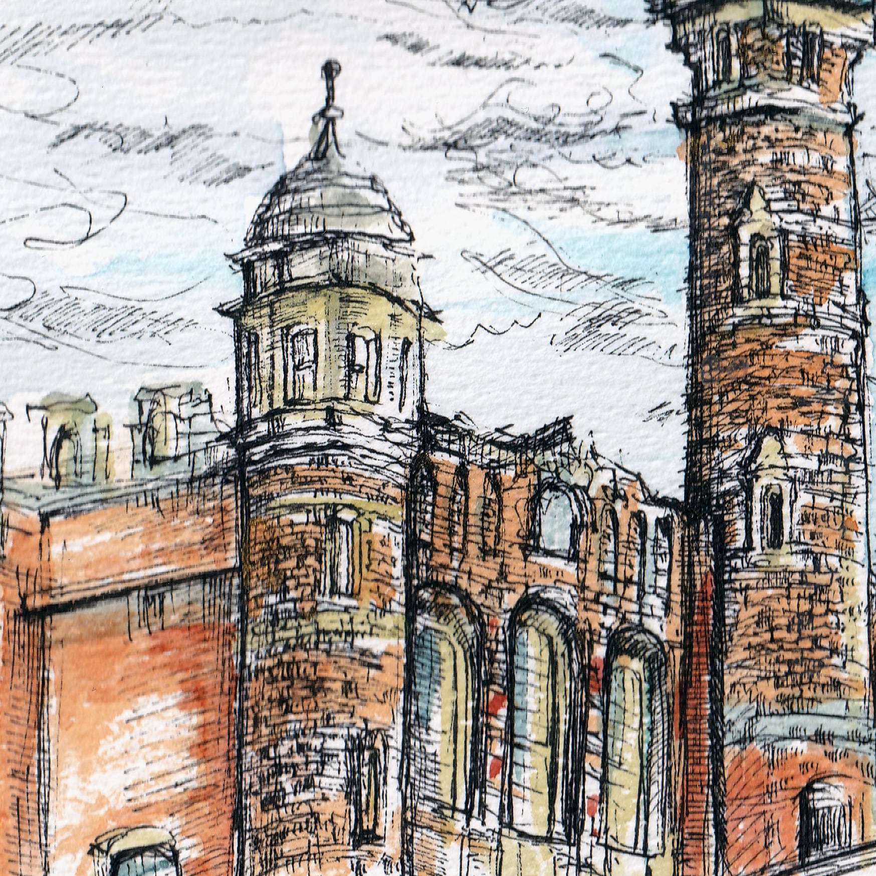 ベルギー風景【ゲント駅】 | MIU.ART