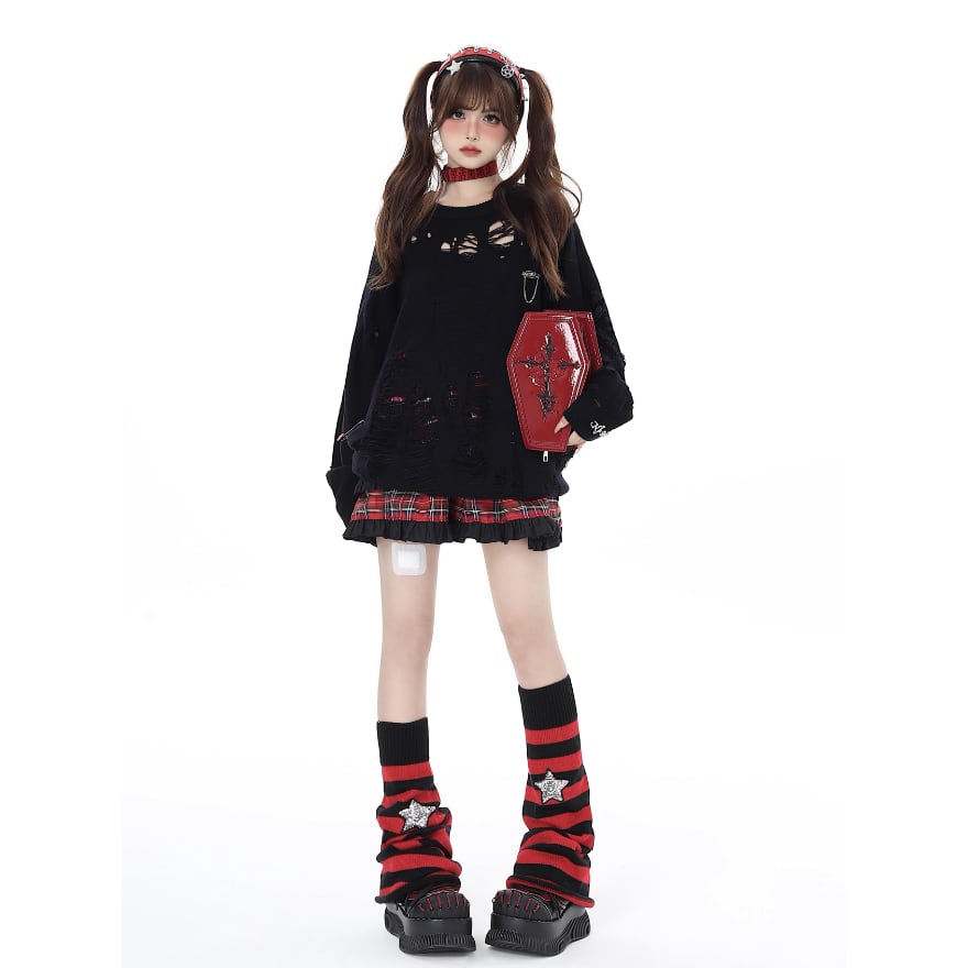 ロリータファッション通販 SEASONZ CRAZYGIRL レッグウォーマ
