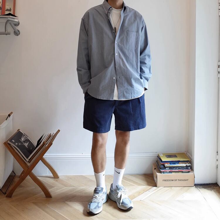 ★HEAVYWEIGHT AMERICAN COLLEGE STYLE OXFORD SHIRT　　　A0727