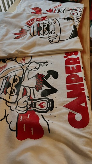 【CAZIMUN】キャジムナー Tee【Hellow CAMPER'S】