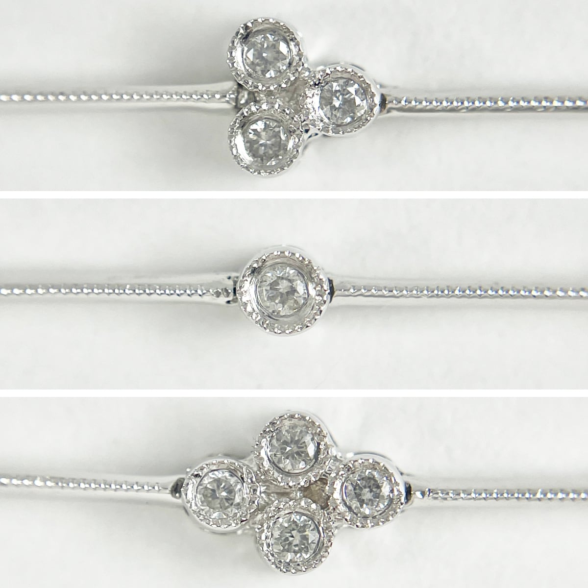 K18WG 天然ダイヤモンド 0.30ct ブレスレット | JEWELRY LAND K18WG 天然ダイヤモンド 0.30ct ブレスレット | JEWELRY LAND