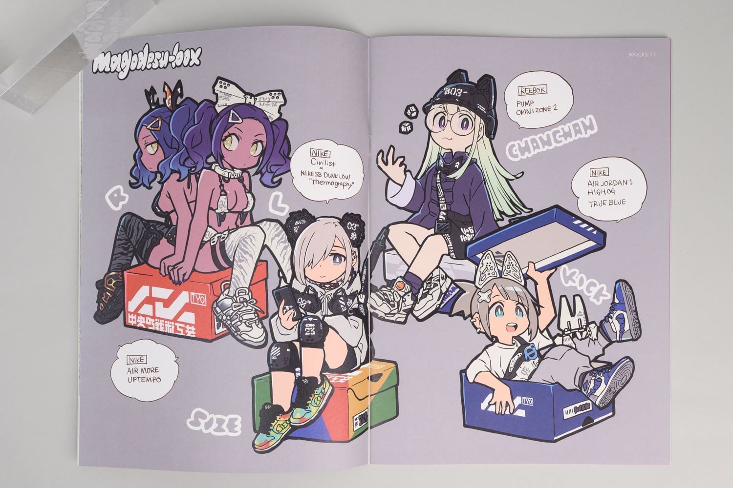 magodesu イラスト集 JKKICKS22-24 | TOKYO PiXEL. shop & gallery