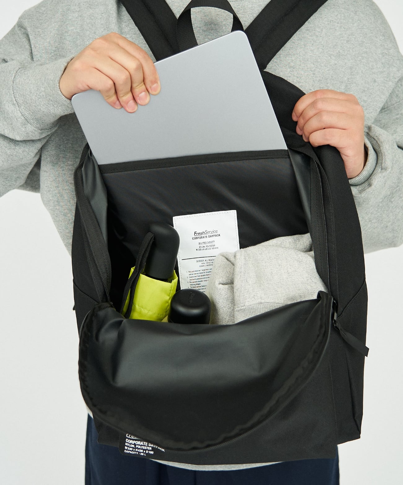 FreshService / CORPORATE DAYPACK 28L［BLACK］ | fons