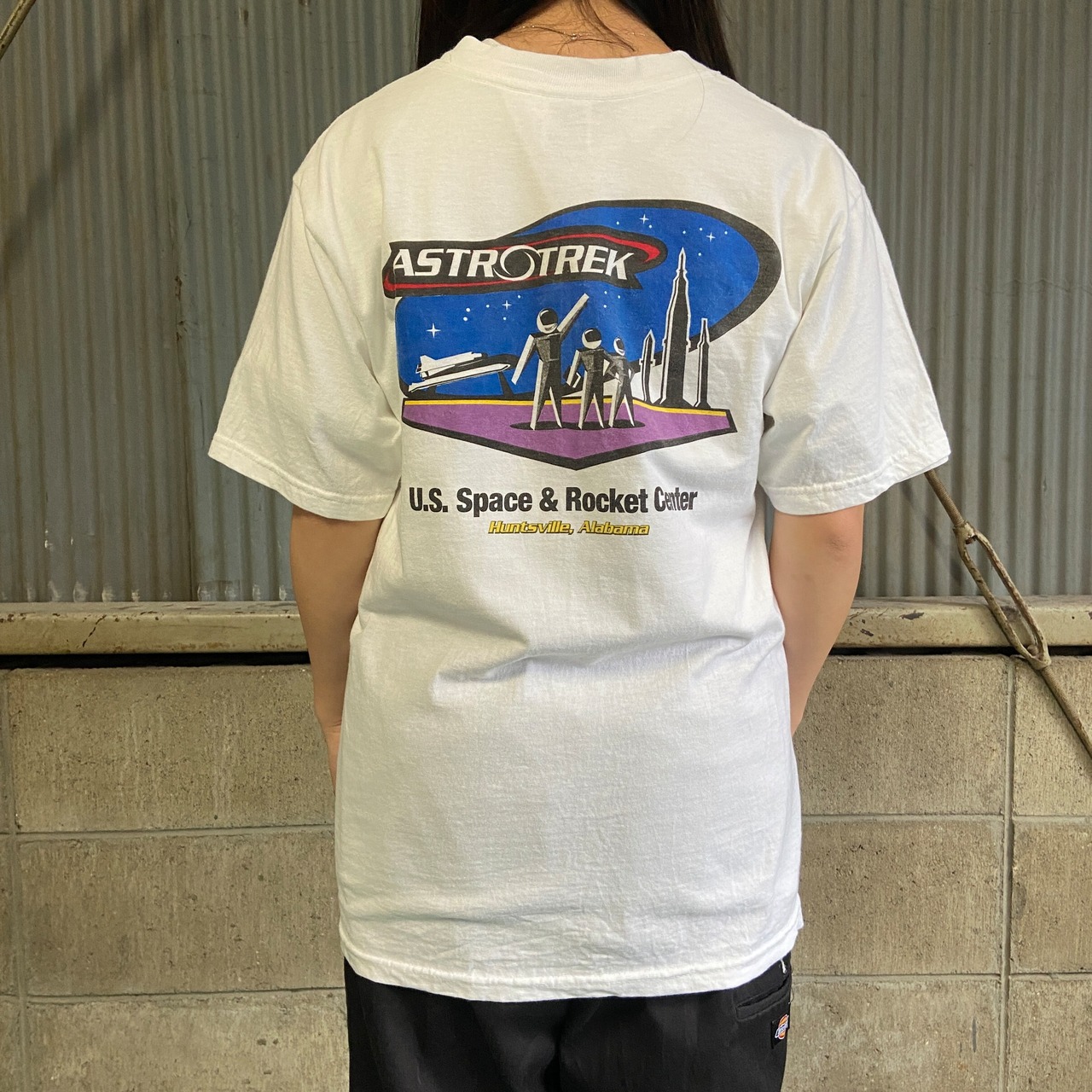 90年代 ”ASTR TREK” U.S.スペース＆ロケットセンター バックプリントT 