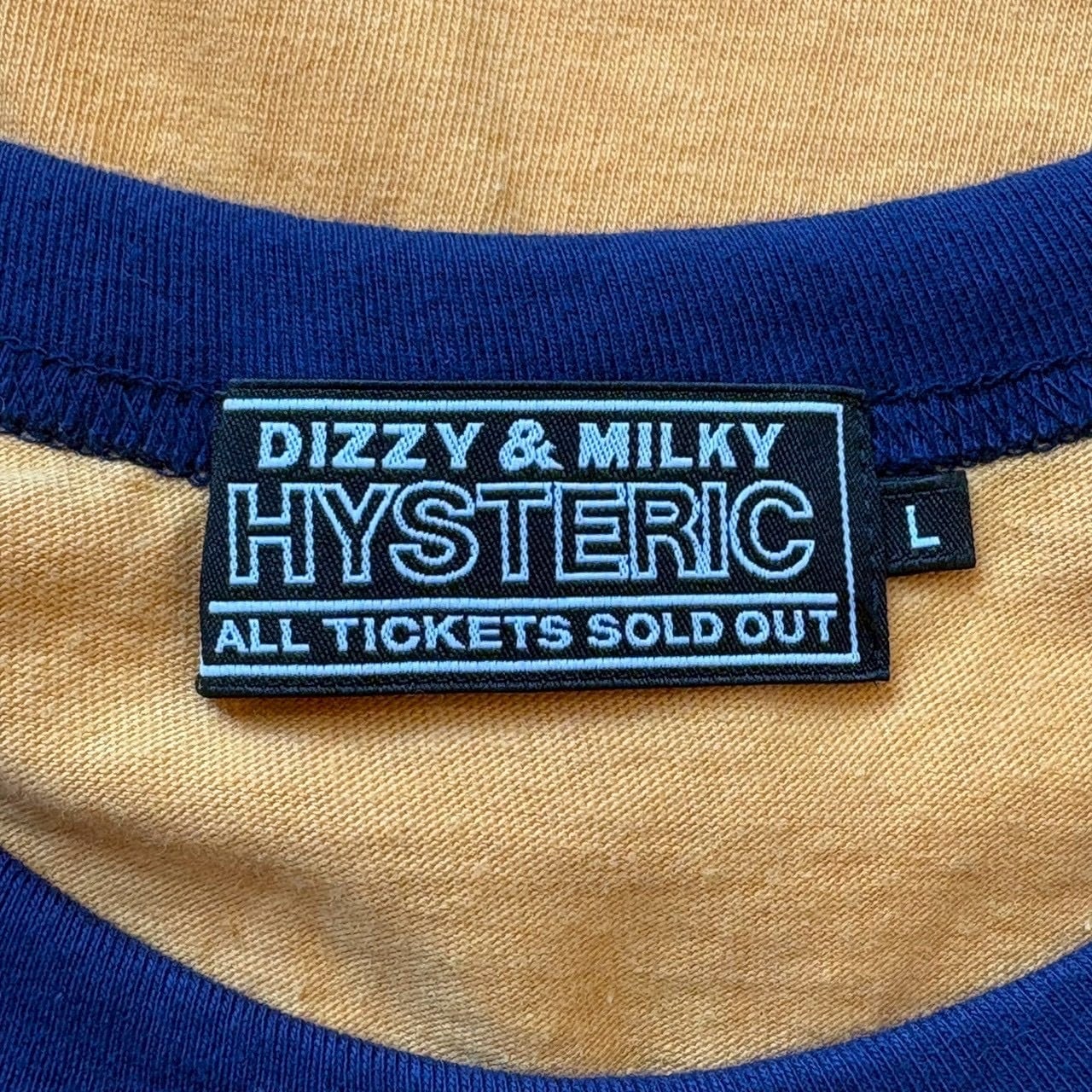 HYSTERIC GLAMOUR ヒステリックグラマー Tシャツ L リンガー センター