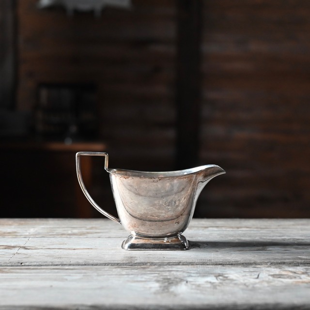 Milk Pot / ミルク ポット〈 シルバー・水差し・花瓶・店舗什器・食器・アンティーク・ヴィンテージ 〉114078