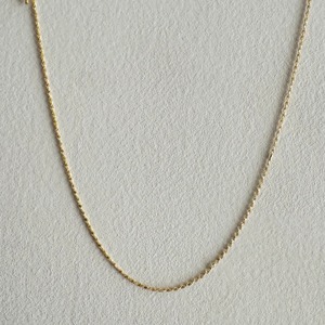 【14K-3-69】16inch 14K real gold chain necklace