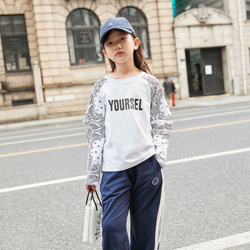 スプリングオータムルーズ ロング シャツ 春物 秋物 Tシャツ トレンディボーイ34328394588