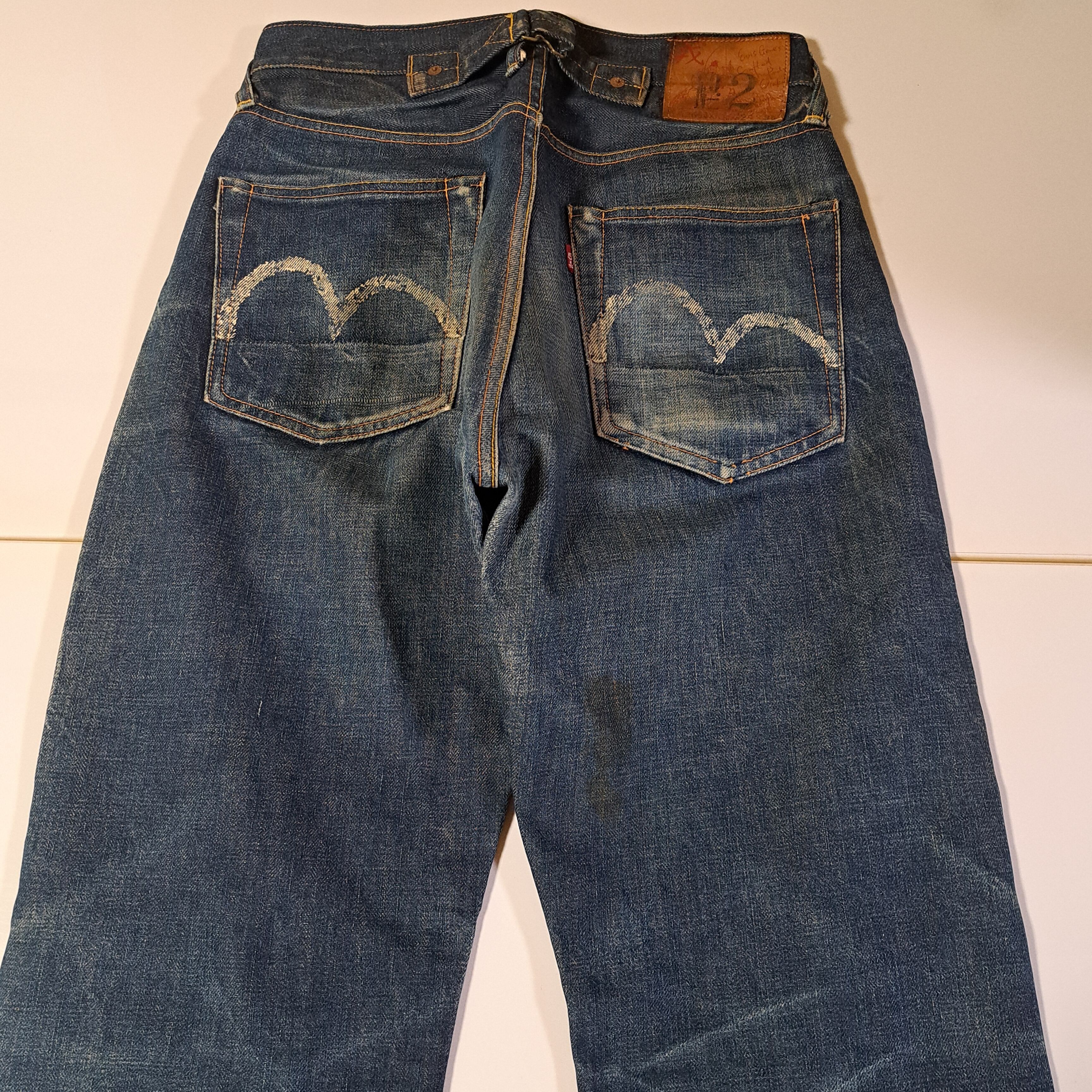 EVISU 旧エヴィス 2504XX NO2 デニム ジーンズ EVISタブ EVISU 旧エヴィス 2504XX NO2 デニム ジーンズ EVISタブ