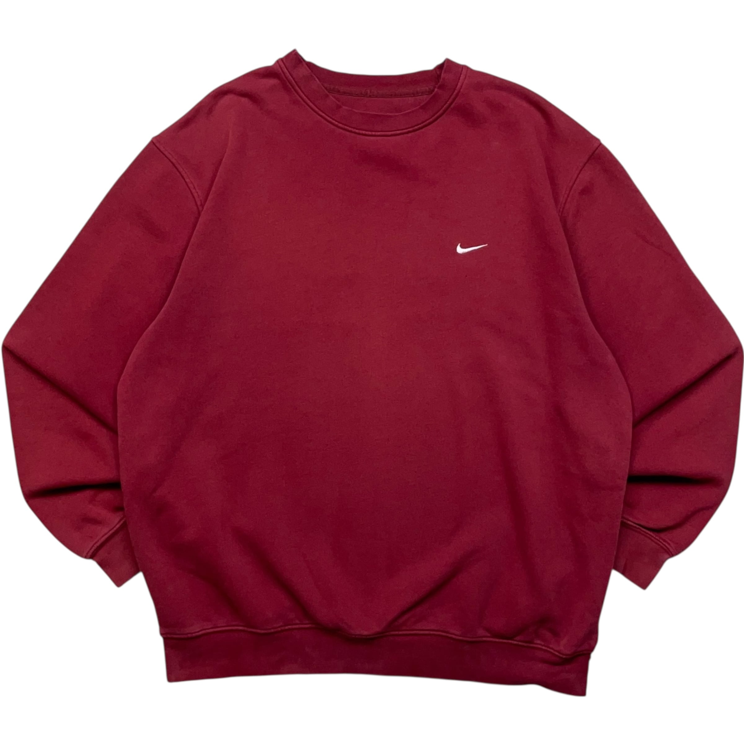 《XL》 NIKE ナイキ スウェット スウッシュ ワンポイント ロゴ レッド no.8876
