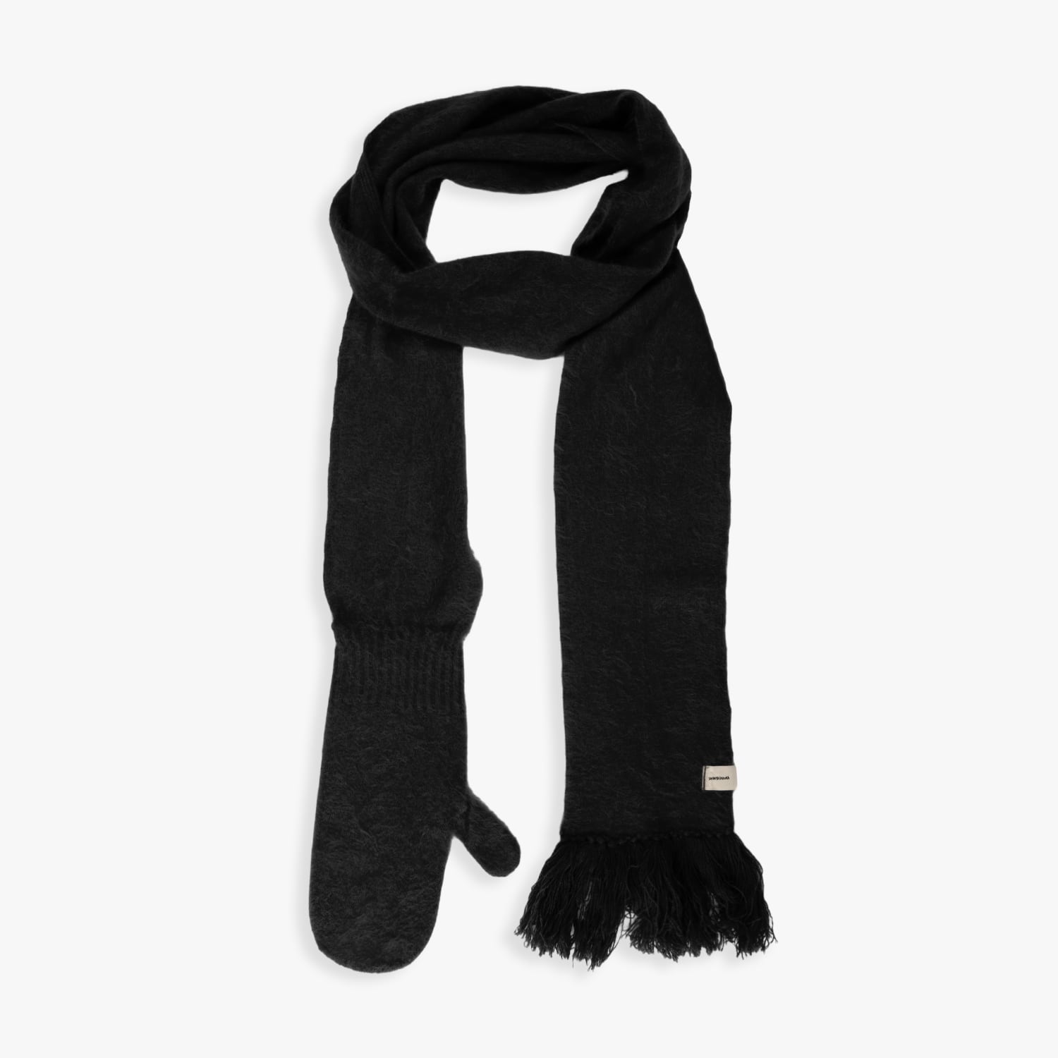 SHINYAKOZUKA 26AW LOST GLOVE SCARF (NIGHT BLACK) ISSUE#9