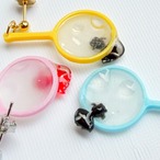 【片耳販売】お祭りの思い出｜ぷっくり金魚すくいのポイ　ピアス イヤリング イヤーカフ ネックレス チャーム　