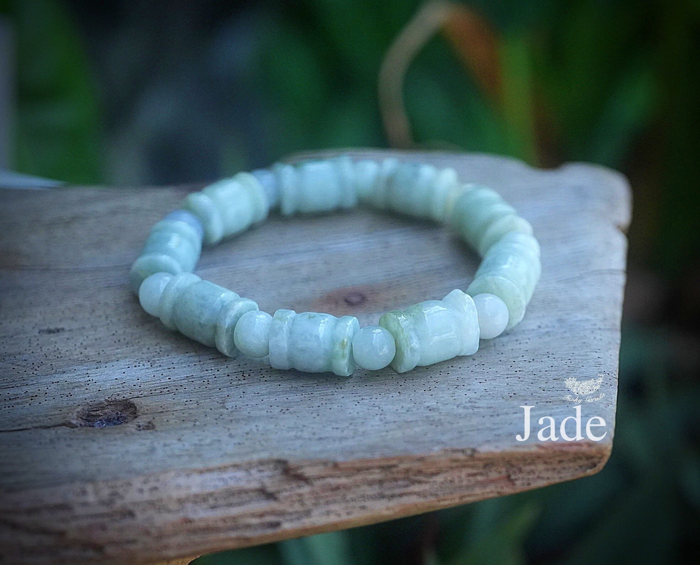 ミャンマー産★本翡翠★ブレスレット1617