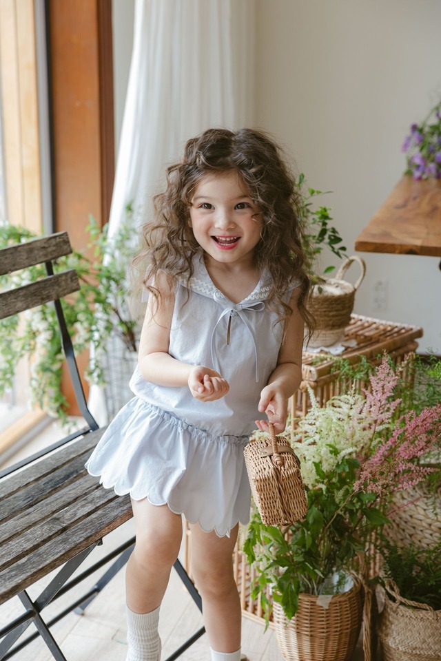 【即納】<flo>  Marine blouse