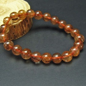 ブロンズルチル ブレスレット 9mm  111-2727