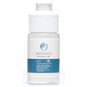 SOU-爽- 靴用除菌消臭パウダー 携帯用10g 日本製 天然素材 MENAGE NATURAL LIFE