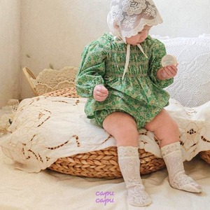 «sold out»«ベビーサイズ» flo ハニレースソックス hani bebe knee socks