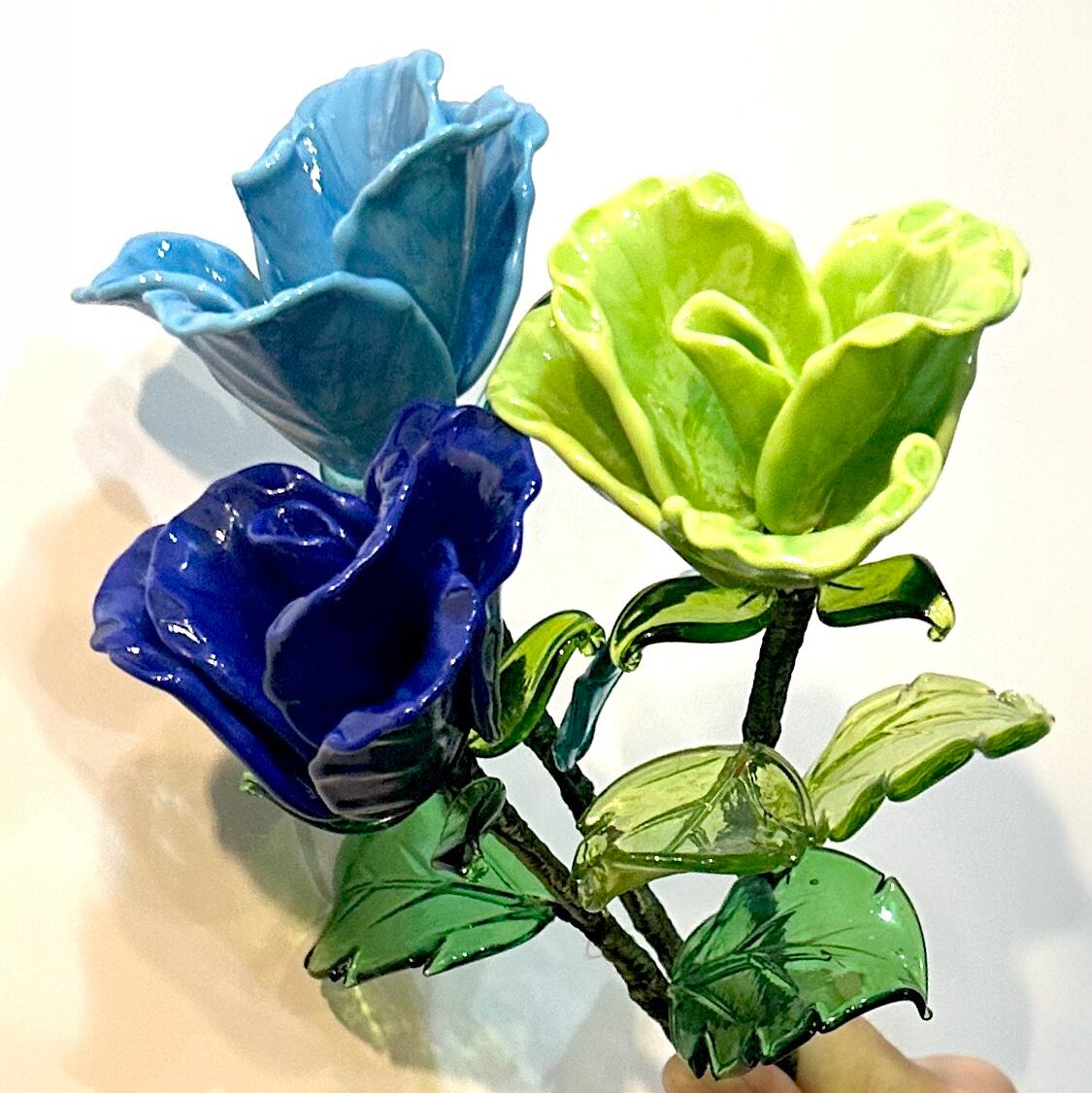 ItemB42 【特別価格】ヴェネチアンガラスの薔薇 splendore una rosa 5