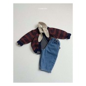 【取寄】minirobe ラインカーディガン｜冬服｜韓国子供服